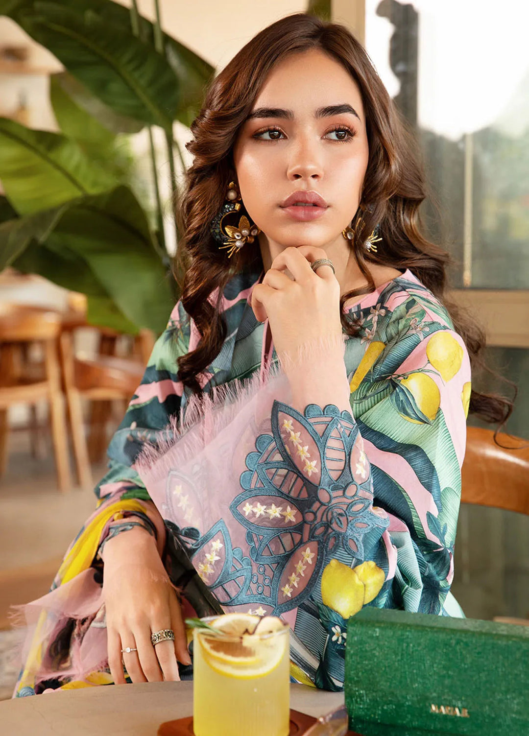M Prints by Maria B Embroidered Suits Unstitched 3 Piece MB25MP 3B - Summer Collection