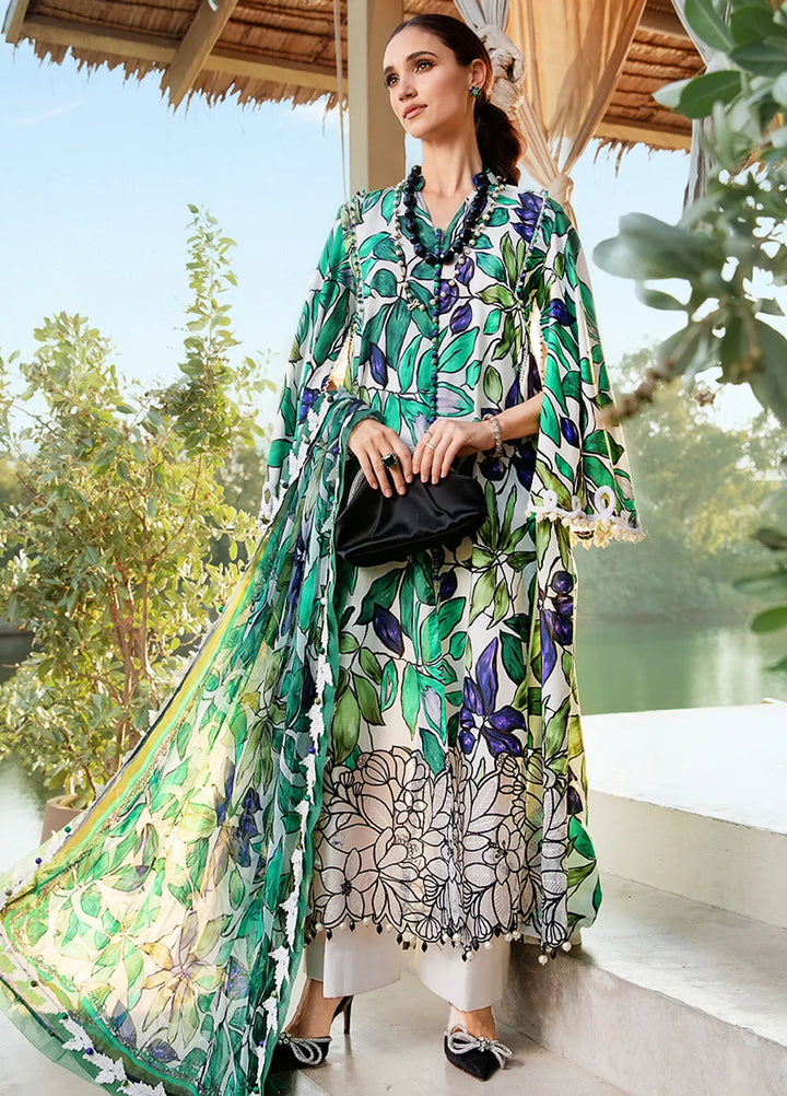 M Prints by Maria B Embroidered Suits Unstitched 3 Piece MB25MP 5A - Summer Collection