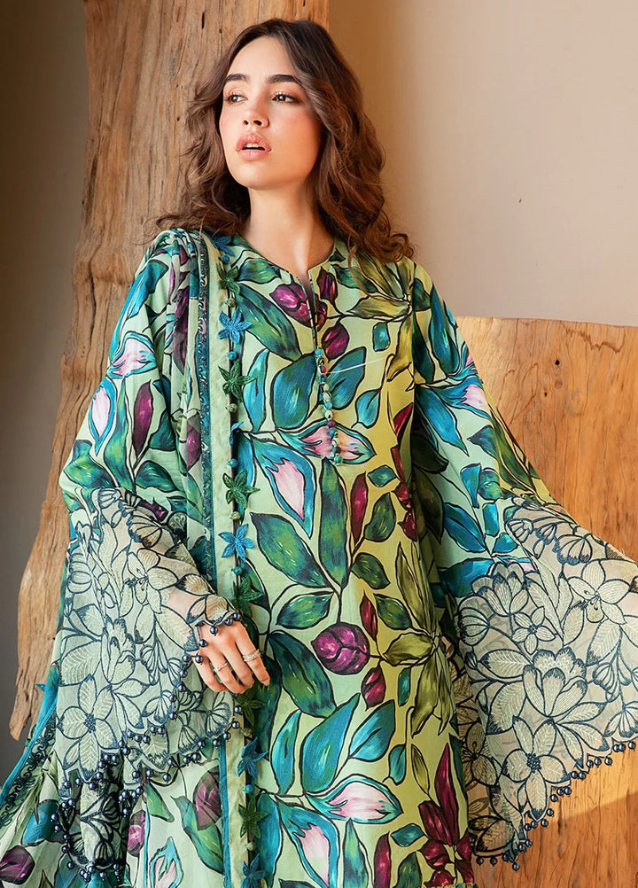 M Prints by Maria B Embroidered Suits Unstitched 3 Piece MB25MP 5B - Summer Collection