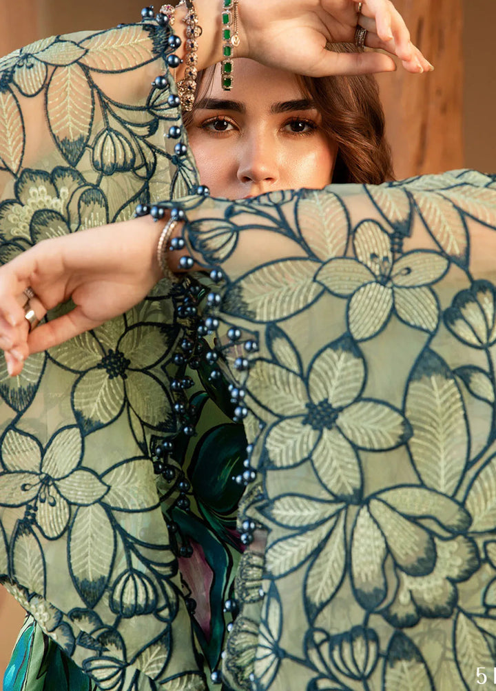 M Prints by Maria B Embroidered Suits Unstitched 3 Piece MB25MP 5B - Summer Collection