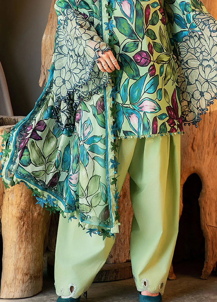 M Prints by Maria B Embroidered Suits Unstitched 3 Piece MB25MP 5B - Summer Collection