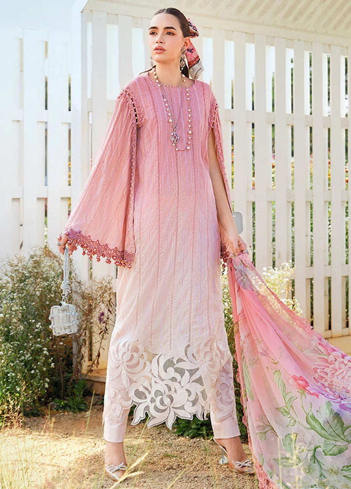 M Prints by Maria B Embroidered Suits Unstitched 3 Piece MB25MP 6A - Summer Collection