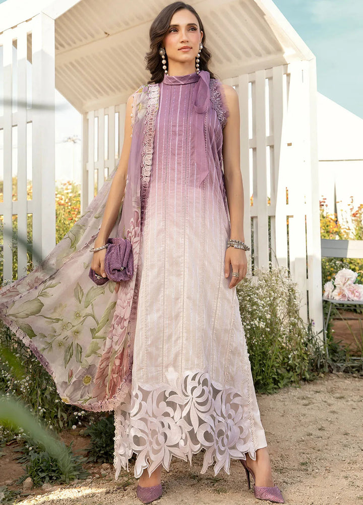 M Prints by Maria B Embroidered Suits Unstitched 3 Piece MB25MP 6B - Summer Collection