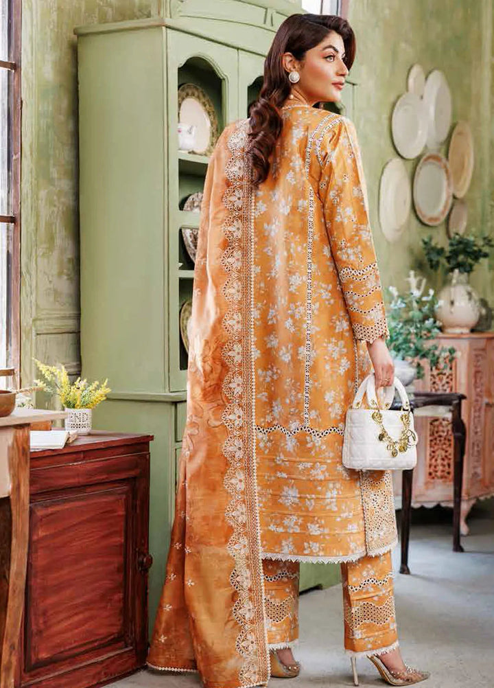 Maahi By Alizeh Fashion Chikankari Lawn Suit Unstitched 3 Piece AFB24M2 D-04 Sung - Summer Collection