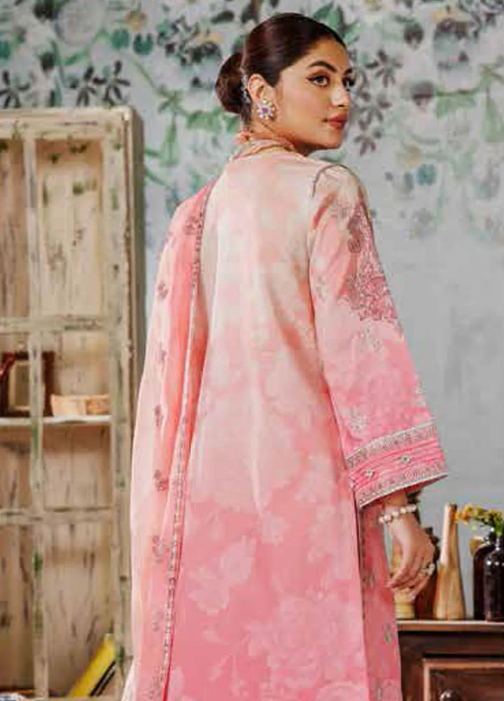 Maahi By Alizeh Fashion Embroidered Lawn Suit Unstitched 3 Piece AFB24M2 D-01 Mala - Summer Collection
