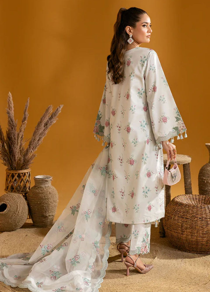 Maahi by Alizeh Fashion Embroidered Lawn Suits Unstitched 3 Piece AFB24M D-01 Ivy - Summer Collection