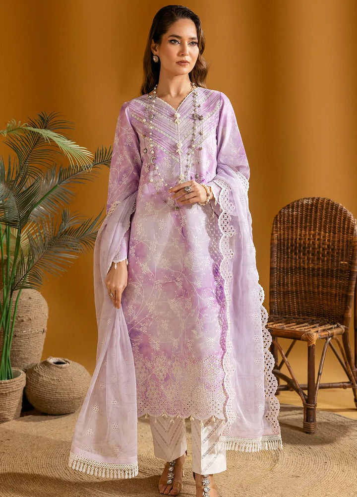 Maahi by Alizeh Fashion Embroidered Lawn Suits Unstitched 3 Piece AFB24M D-06 Ayla - Summer Collection