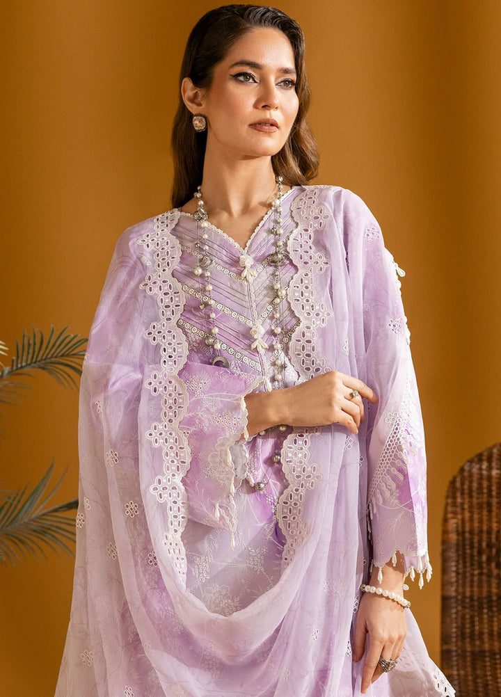 Maahi by Alizeh Fashion Embroidered Lawn Suits Unstitched 3 Piece AFB24M D-06 Ayla - Summer Collection