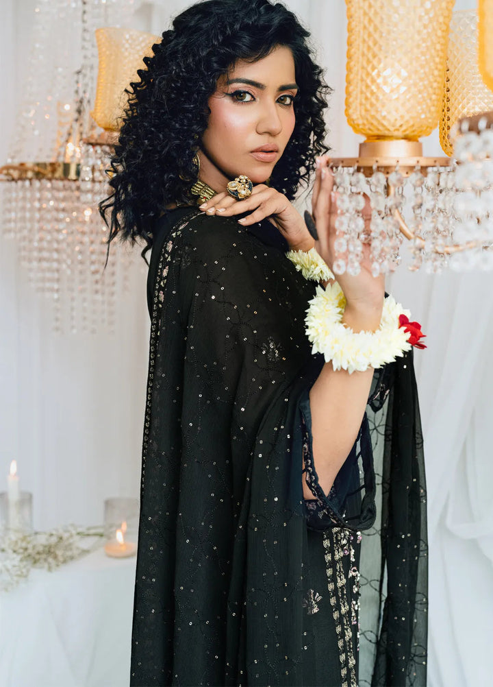 Maahi by Shamooz Embroidered Chiffon Suits Unstitched 3 Piece SHM24M SU-111 Maheer - Festive Collection