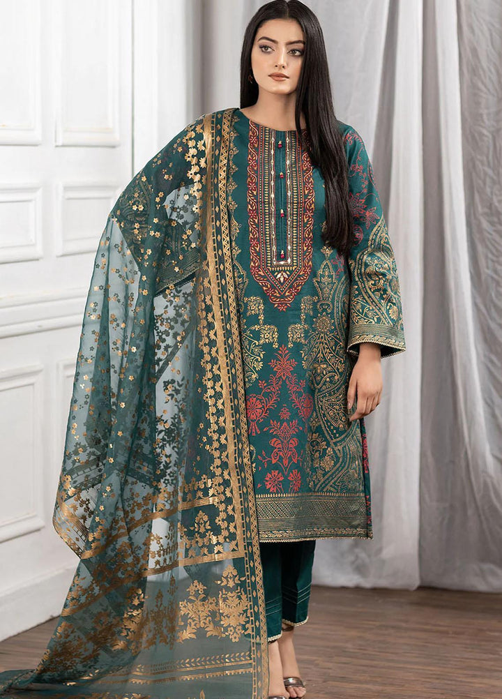 Madame Luxury Pret  Cotton 3 Piece Suit 2574