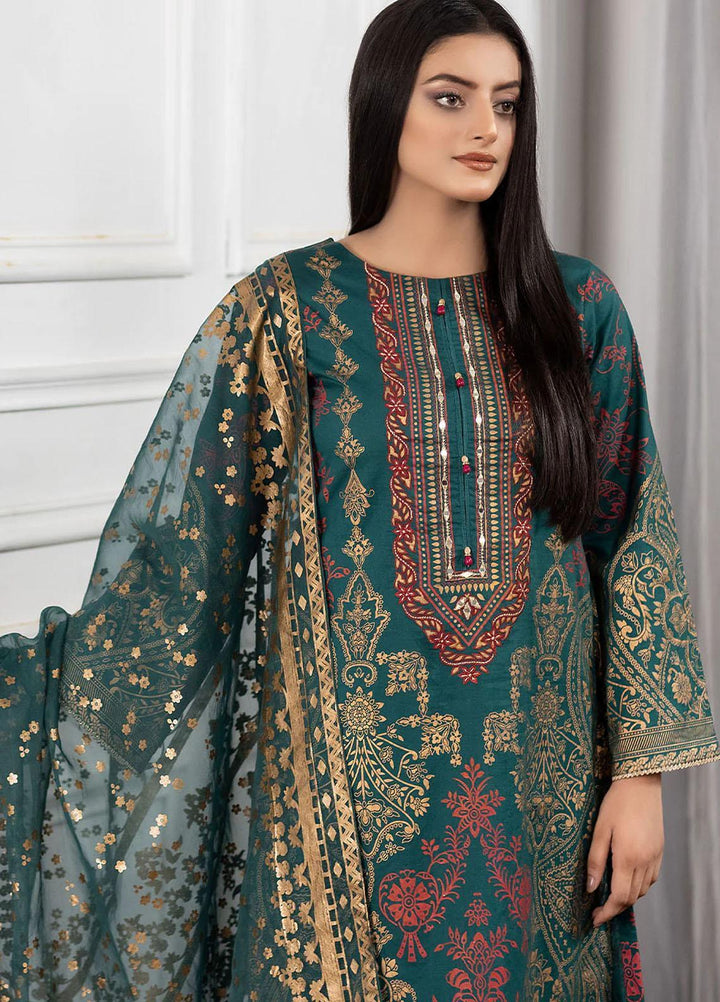 Madame Luxury Pret  Cotton 3 Piece Suit 2574