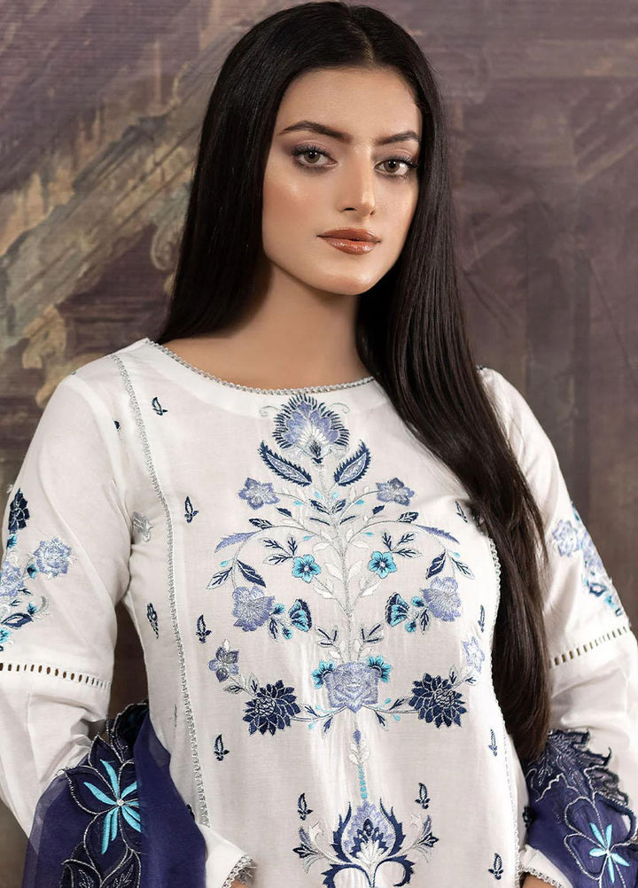 Madame Luxury Pret  Cotton 3 Piece Suit 2572