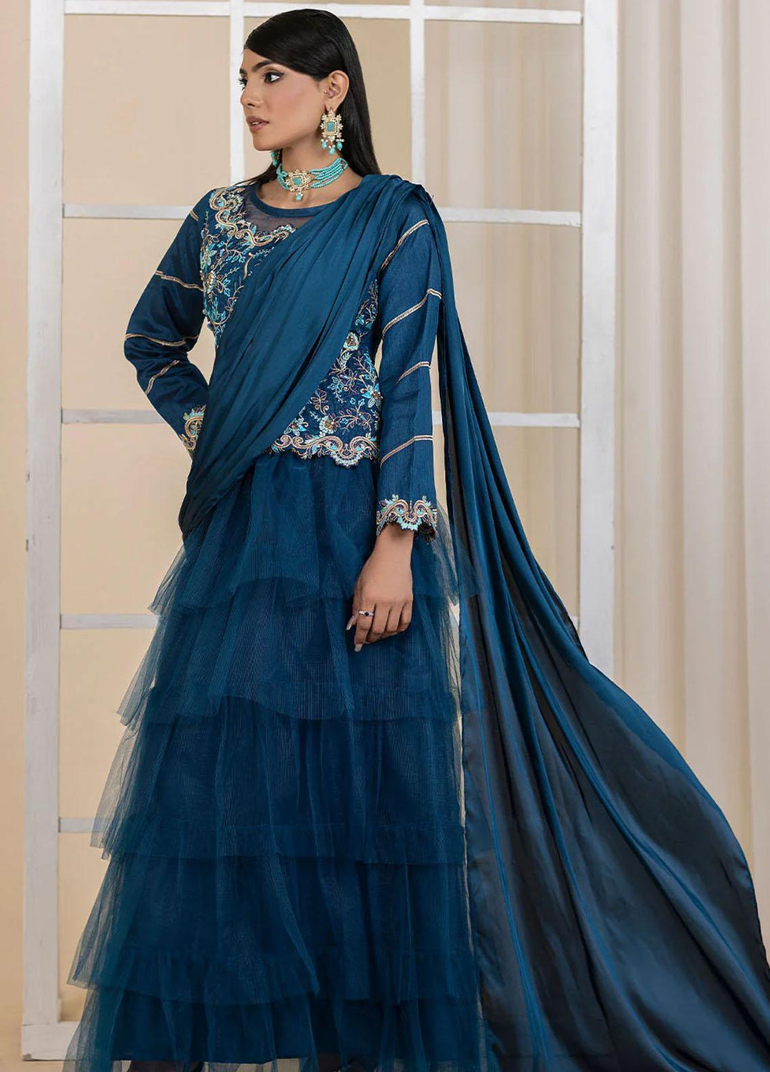 Madame Pret Formal Net 3 Piece Suit 2639