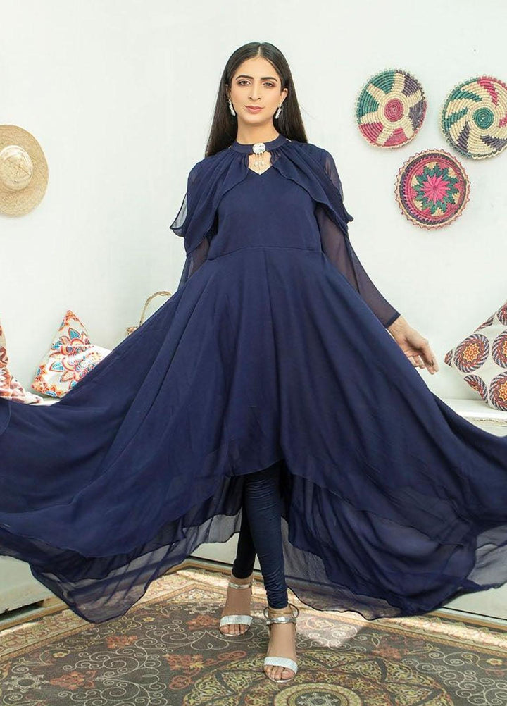 Madame Pret Crinkle Chiffon Kurti 2642