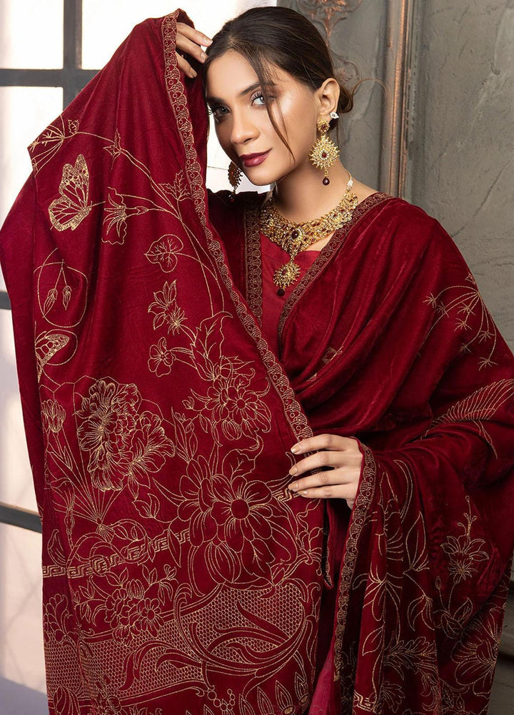 Madame  Velvet  Shawl MDM21SH VM21-FR - Velevt Shawls