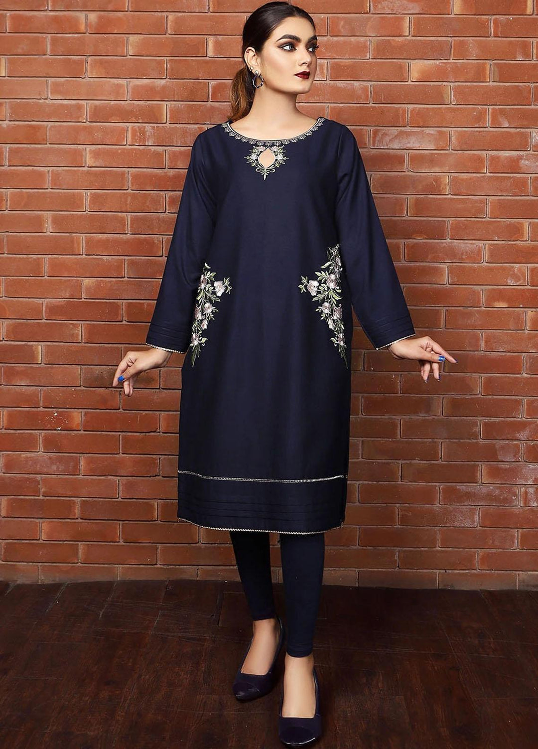 Madame Luxury Pret  Dhanak  Shirt MDM22NP 2441
