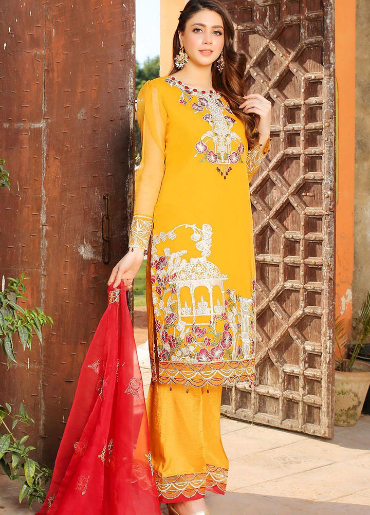 Madame Ready to Wear  Organza 3 Piece Suit MDM22PE 2462