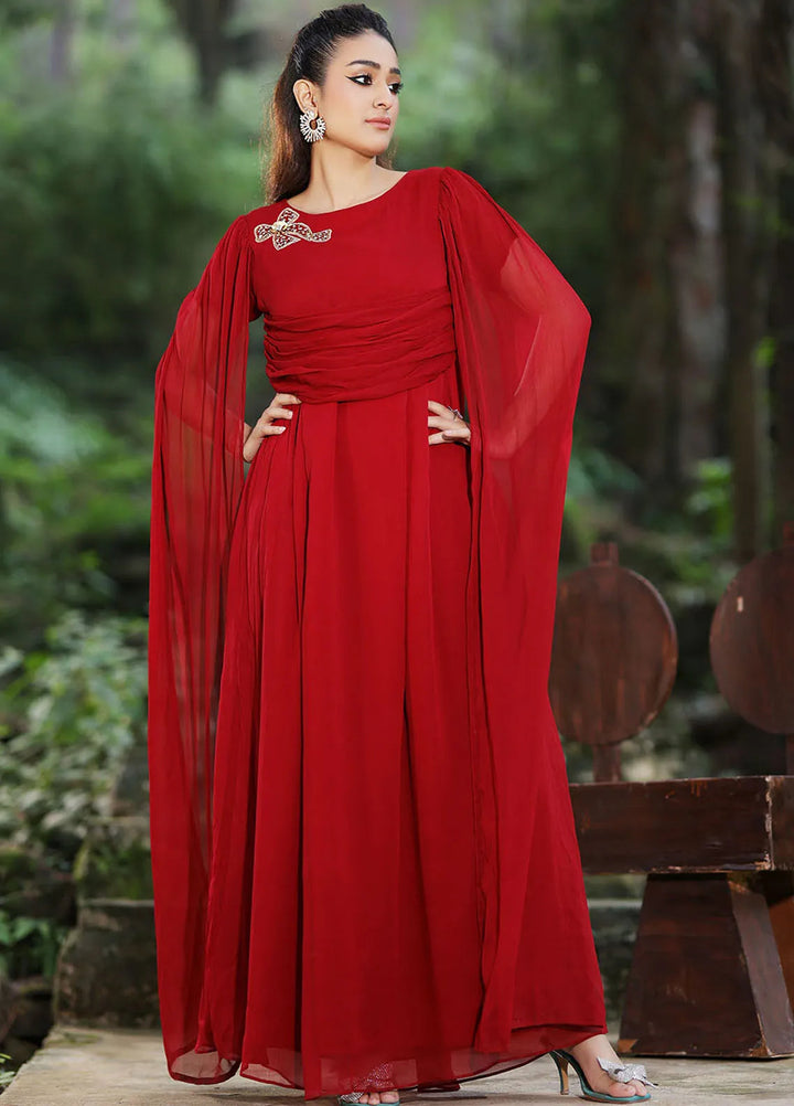 Madame Pret Embellished Crinkle Chiffon 1 Piece 106