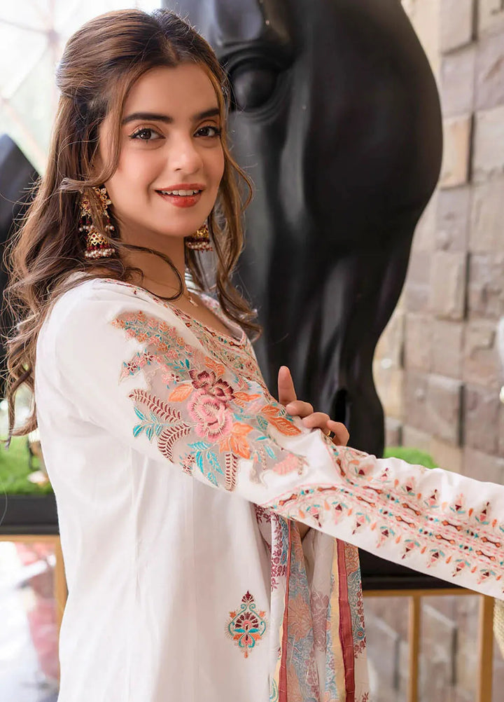 Madame Pret Embroidered Cotton Lawn 3 Piece 2694