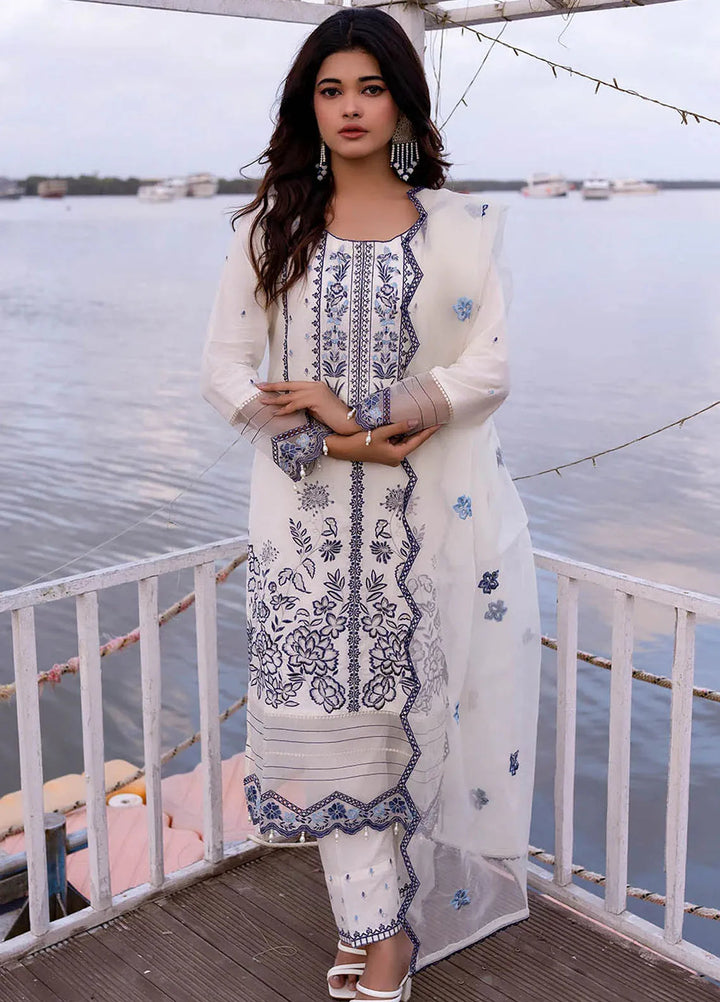 Madame Pret Embroidered Cotton Lawn 3 Piece 2698