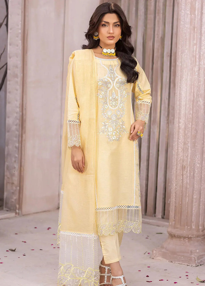 Madame Pret Embroidered Lawn 3 Piece 2706