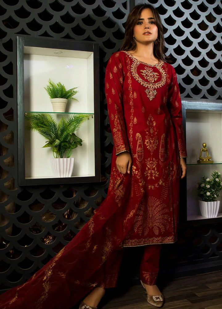 Madame Pret Embroidered Lawn 3 Piece 2713