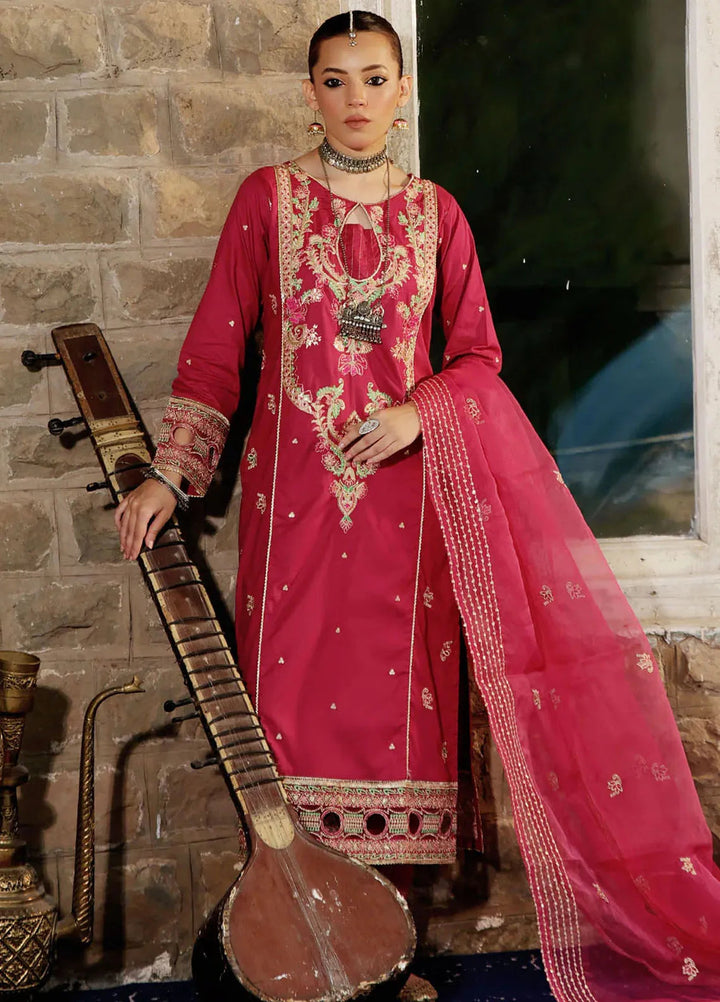 Madame Pret Embroidered Lawn 3 Piece 2714