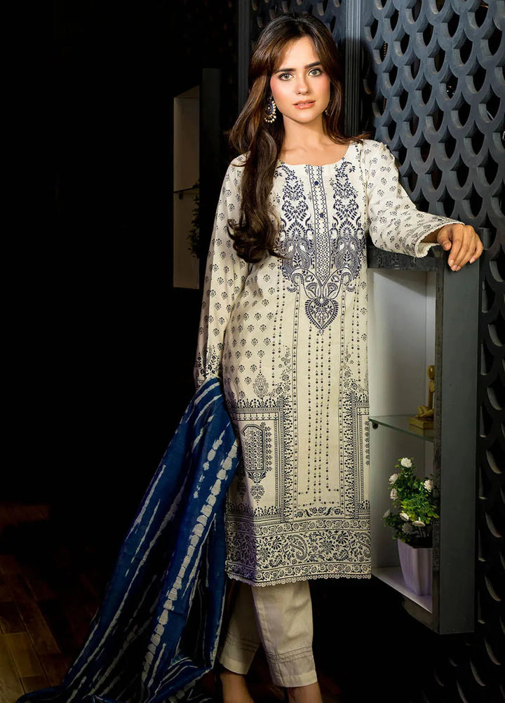 Madame Pret Embroidered Lawn 3 Piece 7025