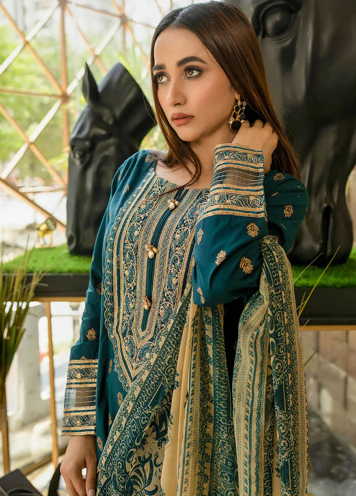 Madame Pret Embroidered Lawn 3 Piece 7026