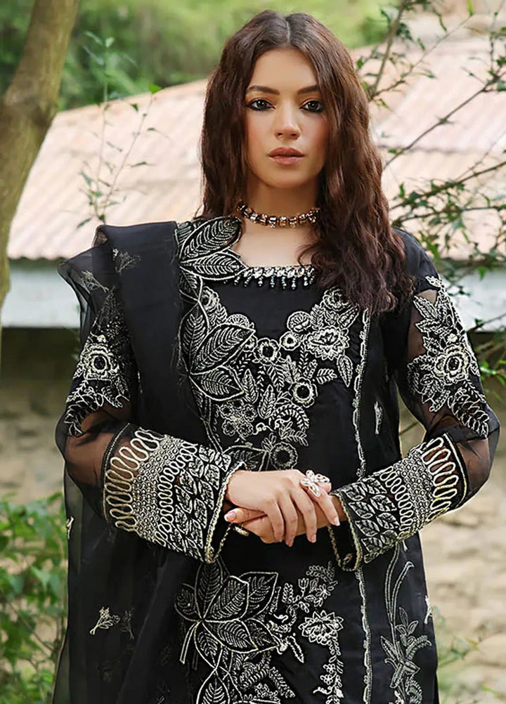 Madame Pret Embroidered Organza 3 Piece Suit 2719