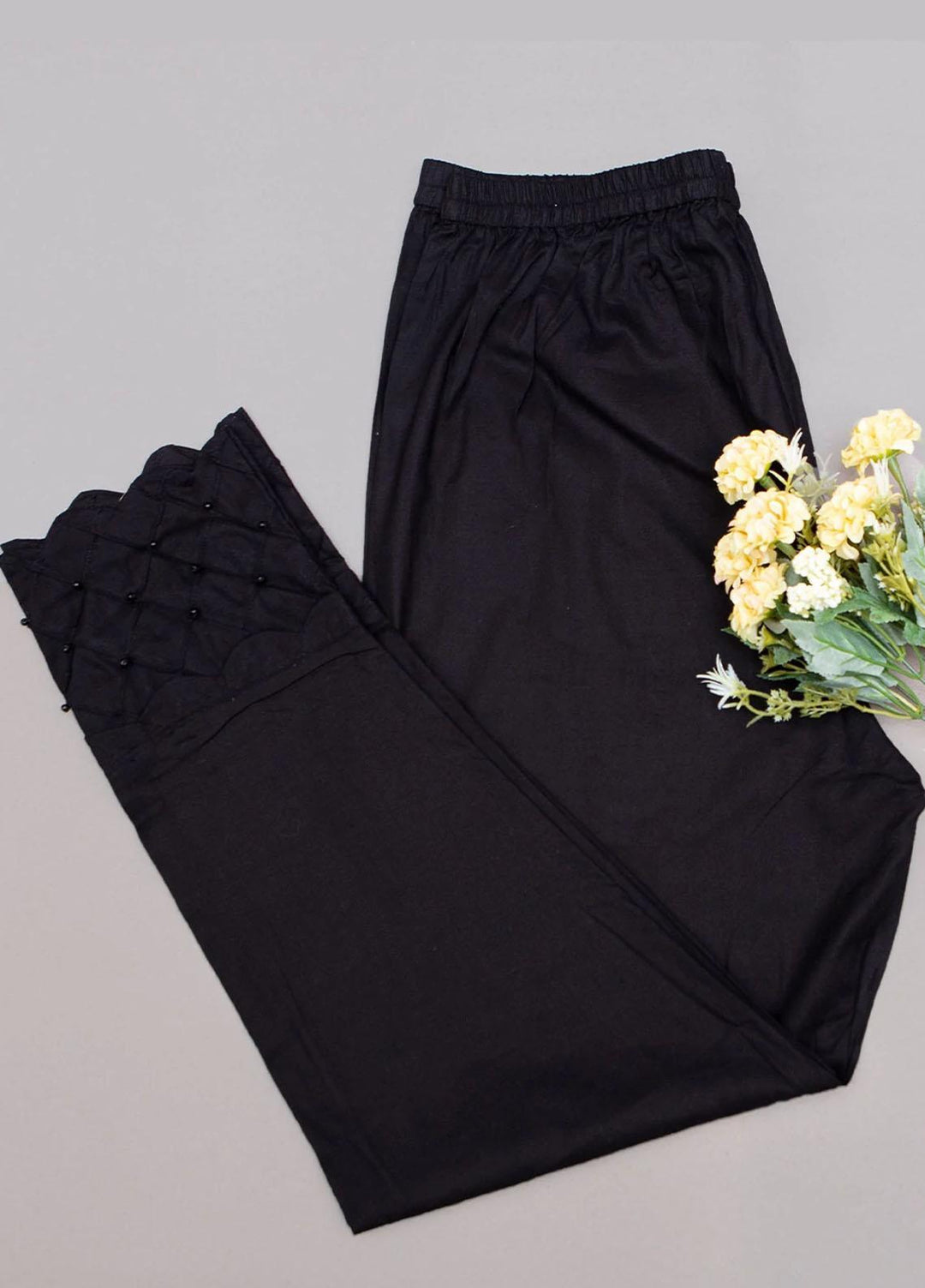 Madame  Cotton Trouser MDM21T Z1000 Black