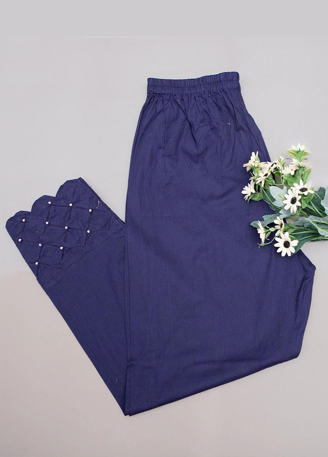 Madame  Cotton Trouser MDM21T Z1001 Blue