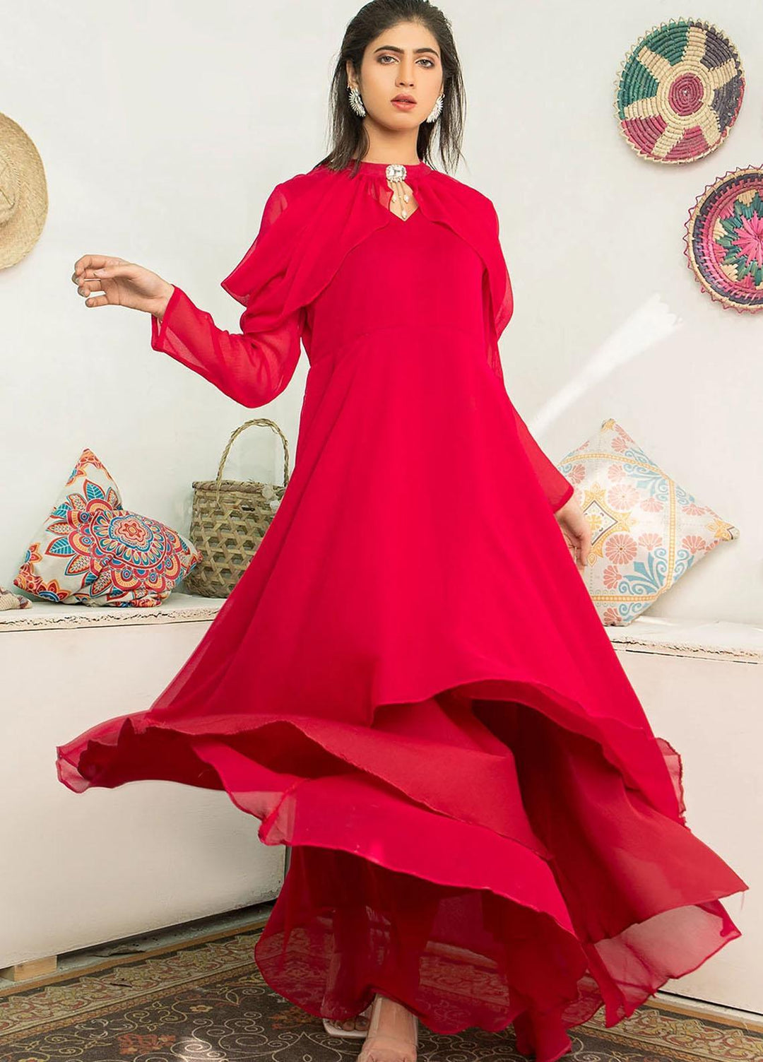 Madame Pret  Chiffon Frock MDM21ZV 2384