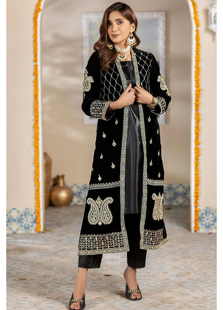 Madame Luxury Pret  Velvet 3 Piece Suit 2533