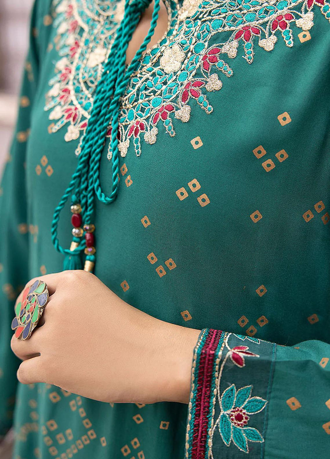 Madame Luxury Pret  Linen 3 Piece Suit 2551