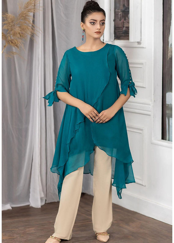 Madame Luxury Pret  Chiffon Top 2542