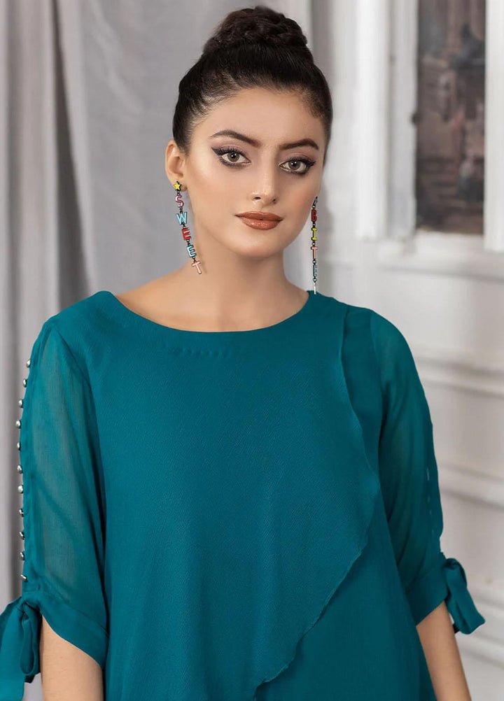 Madame Luxury Pret  Chiffon Top 2542