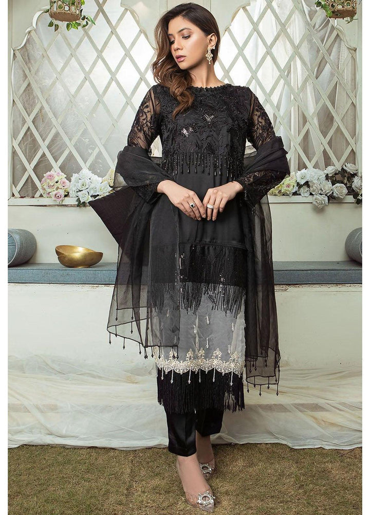 Madame Luxury Pret  Organza 3 Piece Suit 4002