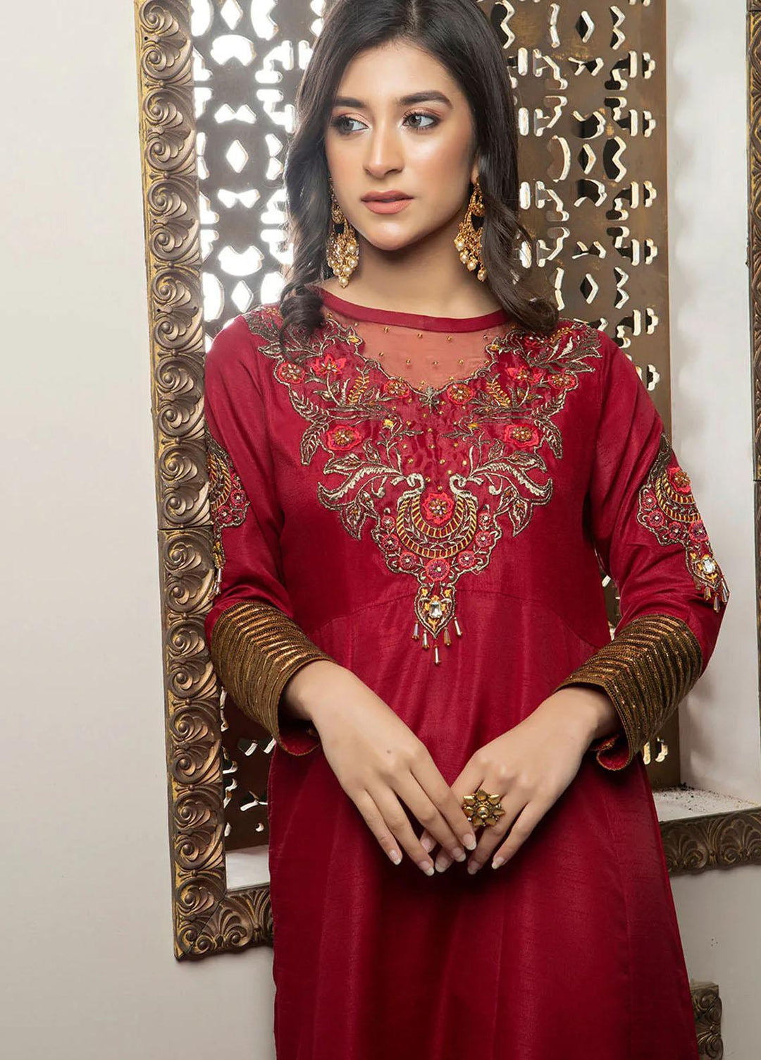 Madame Pret  Raw Silk 3 Piece Suit MDM22WP 2541