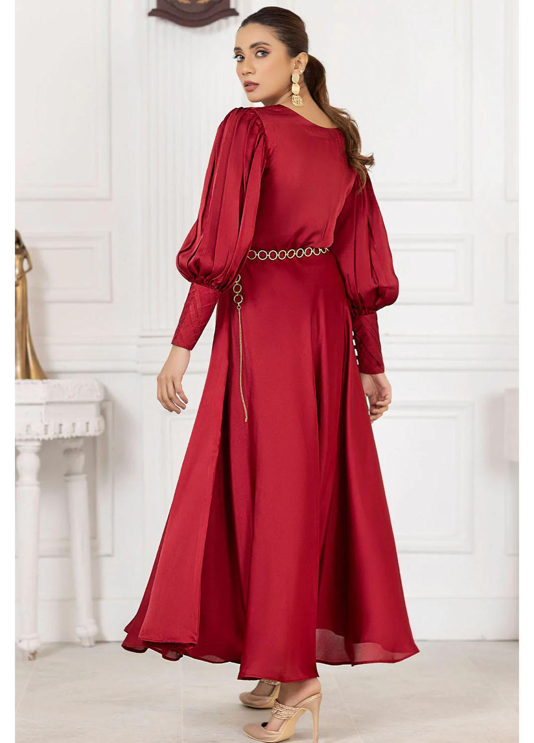 Madame Luxury Pret  Silk Maxi 4001