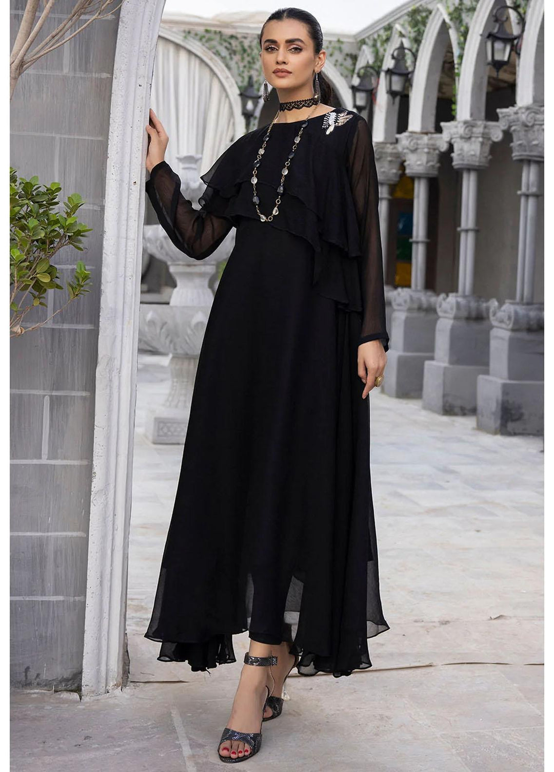 Madame Pret  Chiffon Maxi MDM22WP 2540