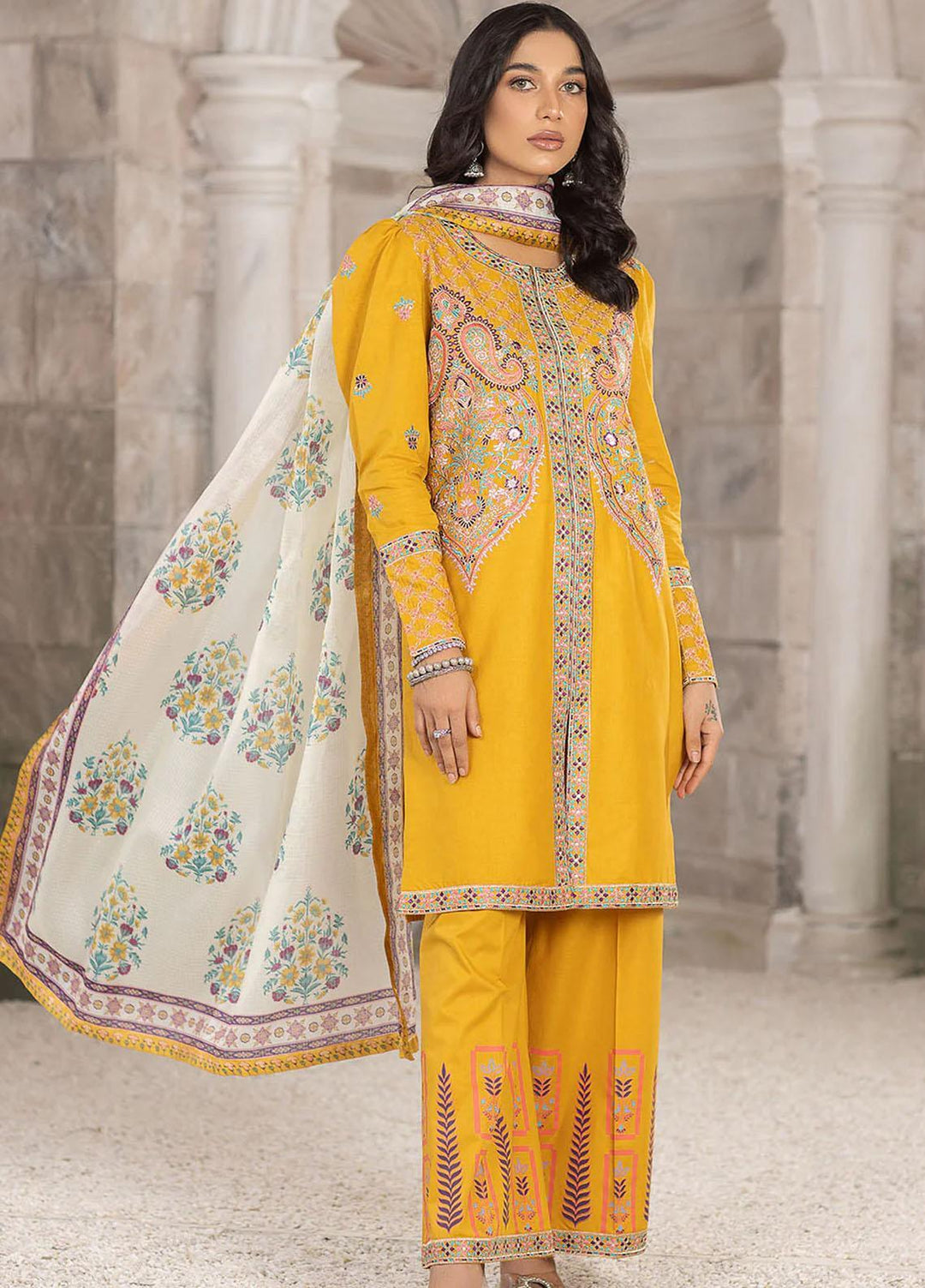 Madame Pret Casual Cotton 3 Piece Suit 2606