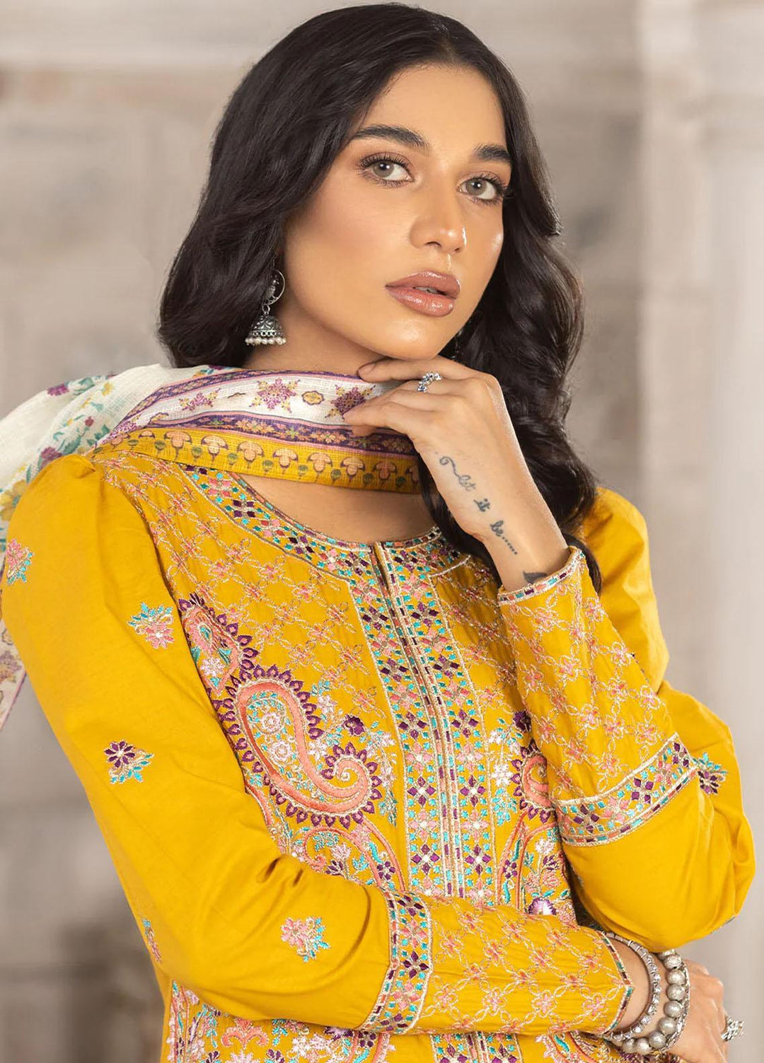 Madame Pret Casual Cotton 3 Piece Suit 2606