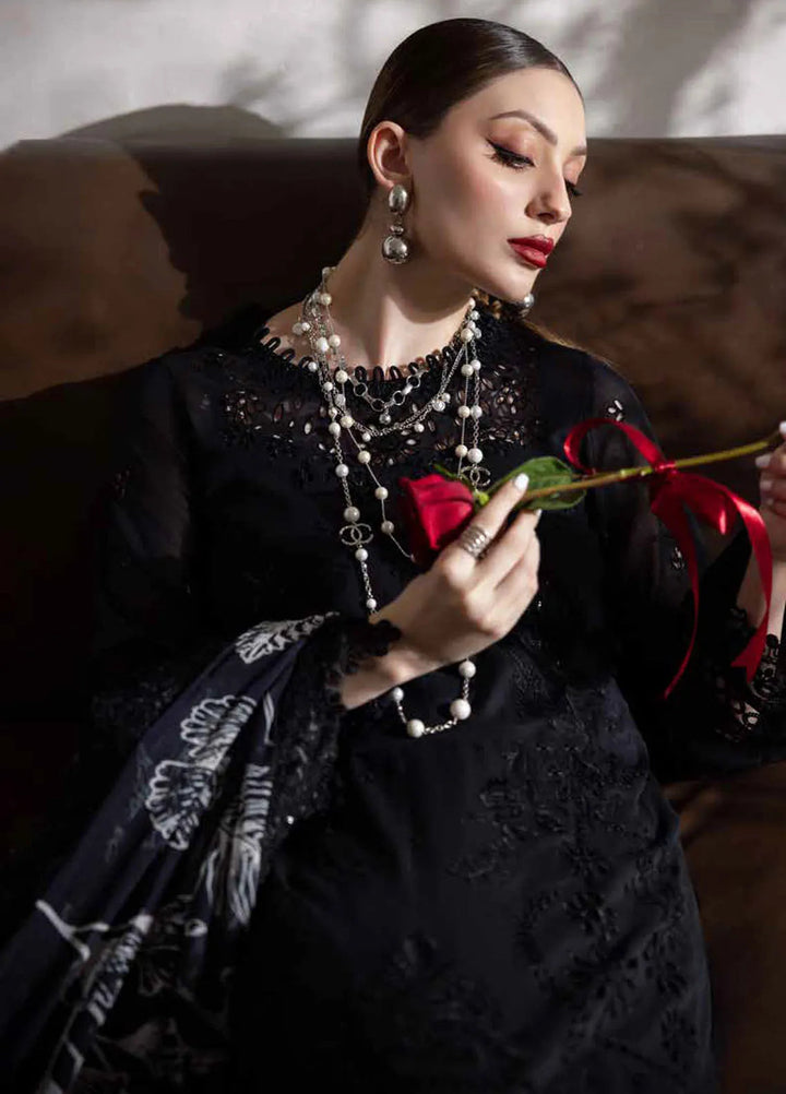 Mademoiselle By Nureh Embroidered Swiss Voil Suit Unstitched 3 Piece NU24MD NE-84 - Summer Collection