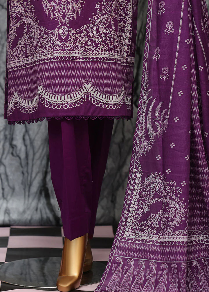 Magic In Prints by Hz Textiles Printed Lawn Suits Unstitched 3 Piece Mpc-576 - Summer Collection