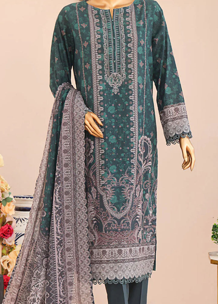 Magic In Prints by Hz Textiles Printed Lawn Suits Unstitched 3 Piece Mpc-584 - Summer Collection