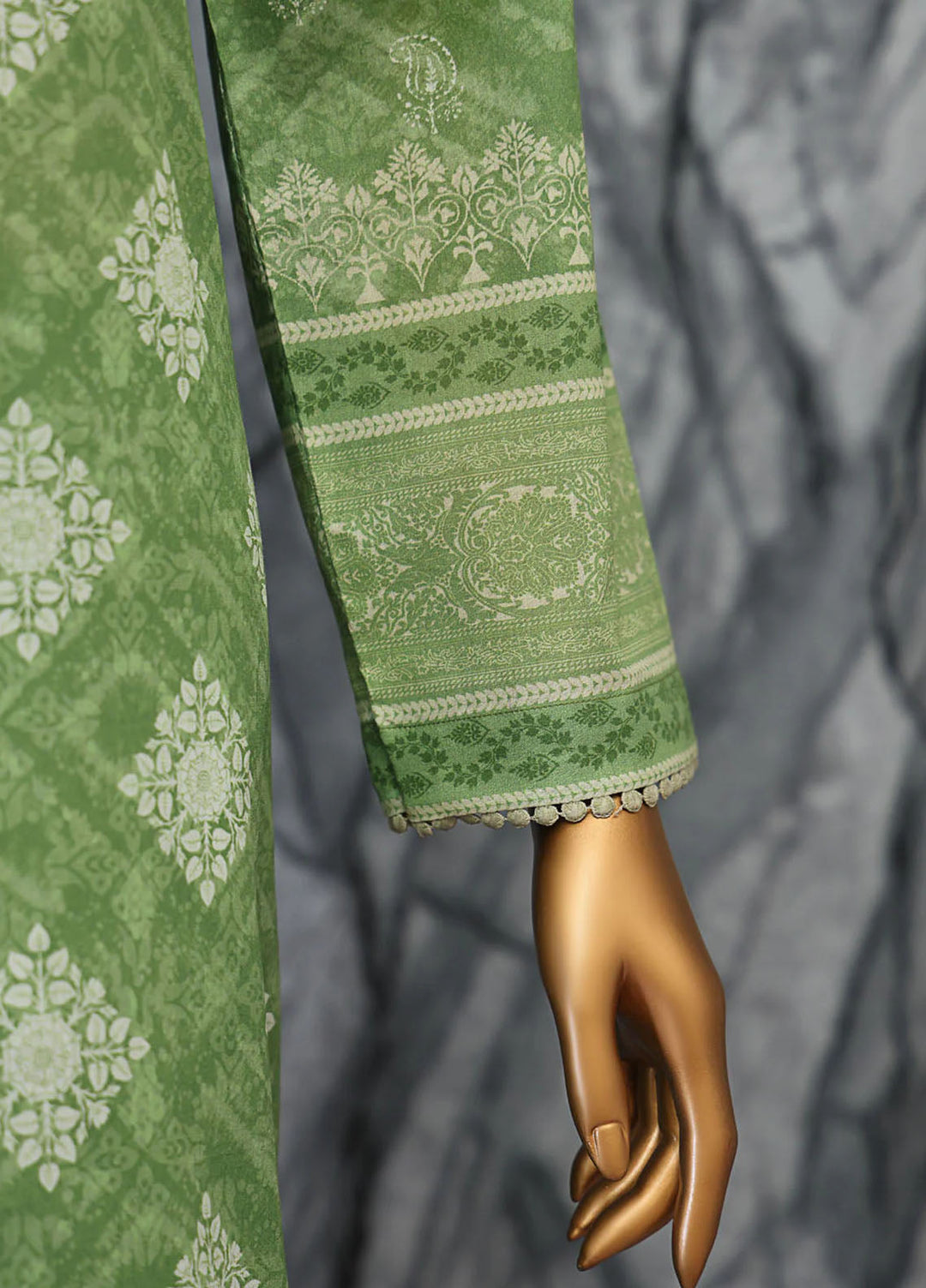 Magic In Prints by Hz Textiles Printed Lawn Suits Unstitched 3 Piece Mpc-585 - Summer Collection