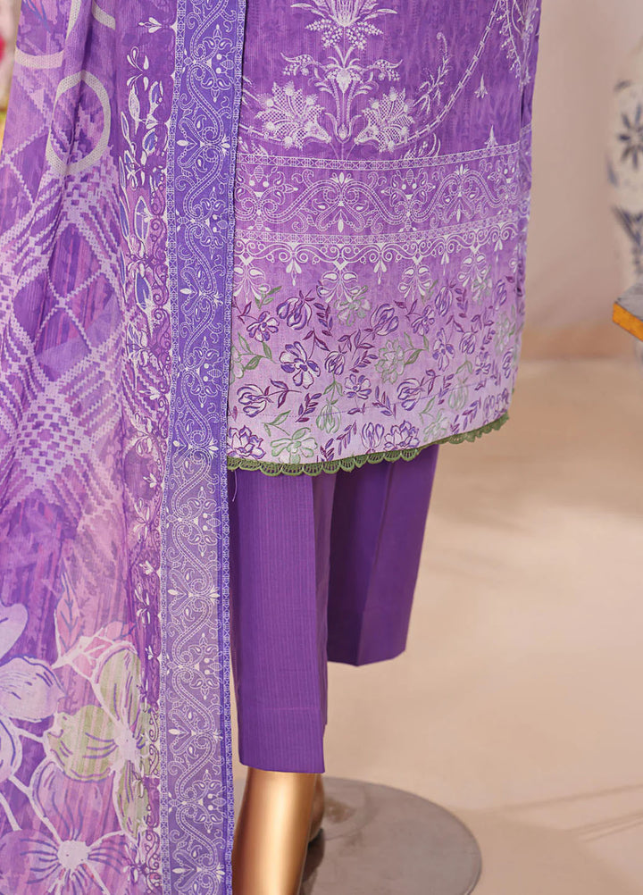 Magic In Prints by Hz Textiles Printed Lawn Suits Unstitched 3 Piece Mpc-590 - Summer Collection