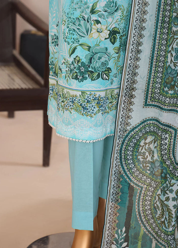 Magic In Prints by Hz Textiles Printed Lawn Suits Unstitched 3 Piece Mpc-594 - Summer Collection