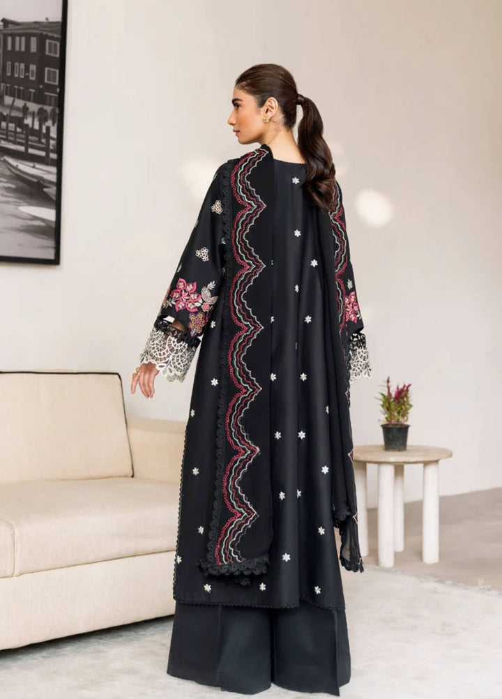 Magnolia Garden by Manara Embroidered Lawn Suits Unstitched 3 Piece MNA25MG Midsummer Night - Summer Collection